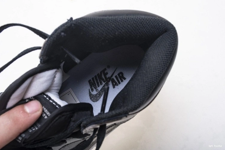 OG  1 555088-013 Retro Black Gray Air Shadow Jordan High 0313